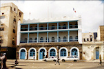 L'agence consulaire installée dans la soit-disant ancienne factorerie Bardey à Aden-Camp (Crater).