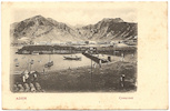 Vue générale du Crescent, Steamer-Point, Aden, Yémen dans les années 1880.