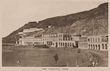 Le Grand Hôtel de l'Univers dans les années 1880 à Steamer-Point, Aden, Yémen.