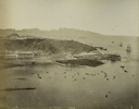 Vue générale de Steamer-Point, Aden, Yémen dans les années 1870.